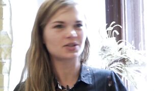 Ersties - Beautiful Viktoria Fingers Her Hairy Pussy