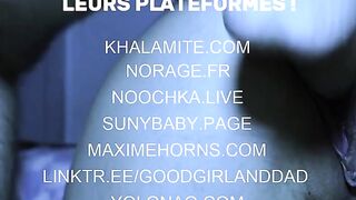 Il baise sa collègue et en doigte une autre - Orgie Française - Paranormal Activi’titties 4/4