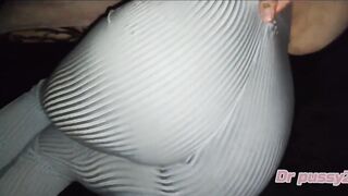 Dr Pussy2 - Cuckold Didn't Arrive on Time and the Lucky One Was the Neighbor with the Huge Dick