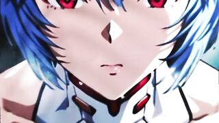 Rei Ayanami being gentle and jerking off for you - hentai joi guided jerk off instruction