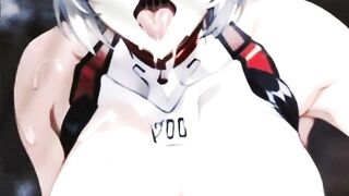 Rei Ayanami being gentle and jerking off for you - hentai joi guided jerk off instruction