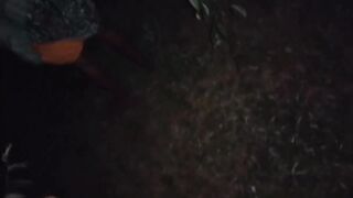 Hot Bhabi Night Outdoor Sex