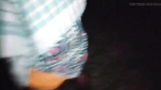 Hot Bhabi Night Outdoor Sex