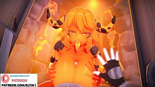 Magma Girl Do Amazing Hottest Titjob And Getting Cum / Best Cartoon Hentai 4k 60fps