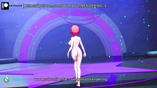【MMD ホロライブ 4K/60fps】《Takane Lui (鷹嶺ルイ)》~《(여자)아이들((G)I-DLE) - '퀸카 (Queencard)'》