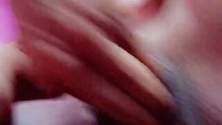 Delicious Mouth and Ur Spit Make Me Pussy Crazy Hot Daddy Love