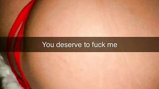 SANTA’S SLUT SNAPCHATS