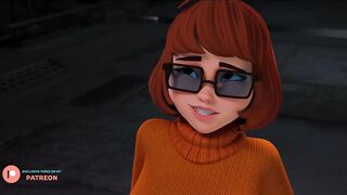 HOTTEST VELMA HENTAI STORY VELMA TRUING SO MANY DICKS - SCOOBY DOO HENTAI ANIMATION 4K 60FPS