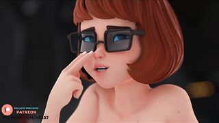 HOTTEST VELMA HENTAI STORY VELMA TRUING SO MANY DICKS - SCOOBY DOO HENTAI ANIMATION 4K 60FPS
