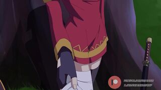 Megumin's first time