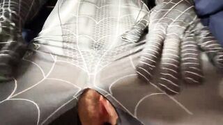 Cum in Spider Woman