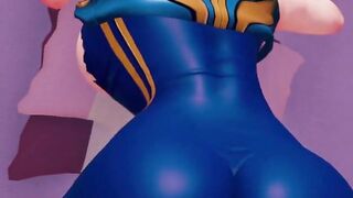 Chun Li leaves Fortnite for some fun in doggy pov