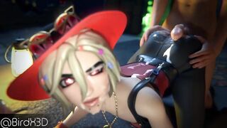 fortnite Hentai tight ass cumming