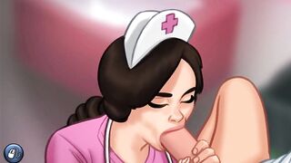 Summertime Saga - Cookie Jar - All Sex Scenes Only - Nurse #1 Part 36