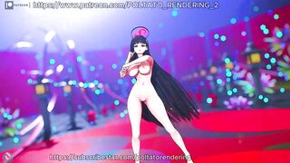 【MMD ブルーアーカイブ 4K/60fps】《Tsukatsuki Rio (調月リオ)》~《Giga - CH4NGE ft.Kafu》