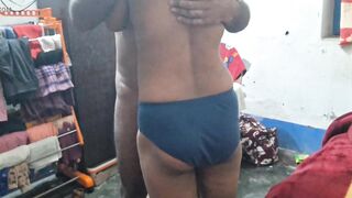 Black Big Cock Blowjob and Handjob Given by Stepsister