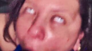 Throatzilla cum gagging