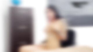 Beautiful teacher records a porn video in the classroom
