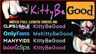 Kitty's Tongue Drains A Horny Cock Under The Milking Table