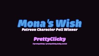 Mona's Wish Breast Butt Giantess expansion growth animation (Genshin Impact)