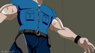 ALIEN SLIME 3 - Muscle Growth Animation