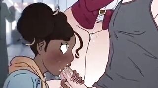 Threesome Sex In The Train ( Animation Uncensored )