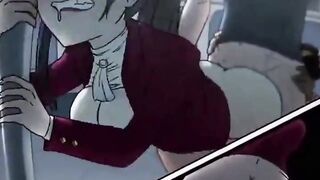 Threesome Sex In The Train ( Animation Uncensored )