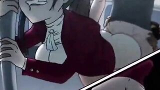 Threesome Sex In The Train ( Animation Uncensored )