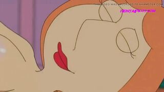 Marge Simpson the lesbian fucked Lois with a strap-on - Cartoon Parody