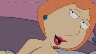 Marge Simpson the lesbian fucked Lois with a strap-on - Cartoon Parody
