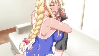My big-boobed stepsister seduced me when she put on a bathing suit HENTAI AI uncensored