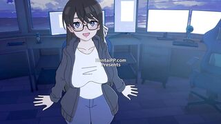 Teenage Brunette With Perfect Ass Sex Time At Work ( ANIME )