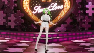 Vocaloid Hatsune Miku Shake It Song Hentai Undressing Dance Tatto White Socks Mmd 3D All Colors