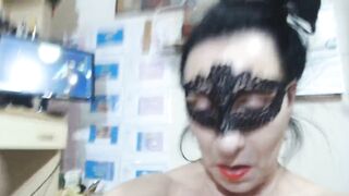I Couldn't Take off Stockings That I Masturbated