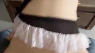 I'm your maid, fuck me!
