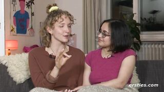 Ersties - A Sexy Card Game Leads To Serafina Using Sex Toys on Jasmina