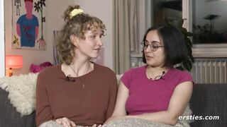 Ersties - A Sexy Card Game Leads To Serafina Using Sex Toys on Jasmina