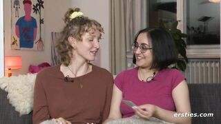 Ersties - A Sexy Card Game Leads To Serafina Using Sex Toys on Jasmina