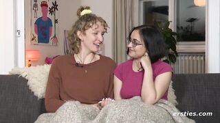 Ersties - A Sexy Card Game Leads To Serafina Using Sex Toys on Jasmina