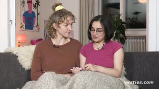 Ersties - A Sexy Card Game Leads To Serafina Using Sex Toys on Jasmina