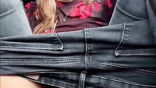 Pulled Over Cause I Really Had To Cum - Risky Masturbation - Sweet Bunny