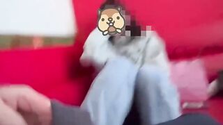 カラオケで生クリームフェラしちゃうRiz