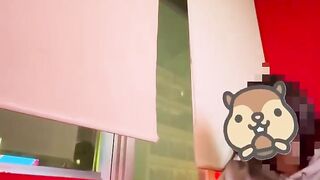 カラオケで生クリームフェラしちゃうRiz