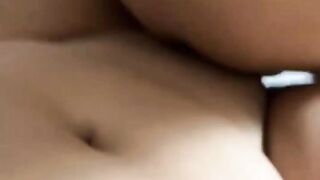 Bathroom sex cumshot