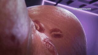 Monster Cock For Petite Asian Teen - Rough Messy Futanari 3D Animation