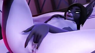 Asha was home alone and decided to entertain herself with vaginal fingering