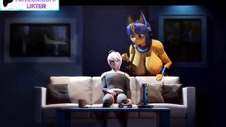ANKHA DANCE AND HER CUTE FEMBOY BOYFREND HENTAI STORY ANIMATED 60FPS