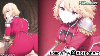 Cha Hae-In Wearing a battle suit and having titjob with big breasts - Solo Leveling Hentai