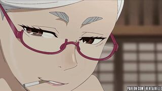 Ayase Seiko and Takakura Ken Dandadan Animated Hentai