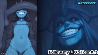 Rule 63 Hentai Ep.065 -Solo Leveling - Statue of Death God Big BlowJob Cum inside